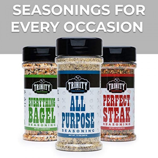 Trinity Provisions Perfect Steak Seasoning - Montreal Style Spic