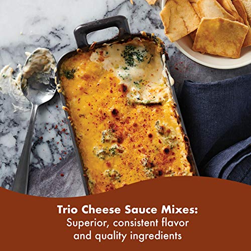 Trio Cheese Sauce Mix, Mac And Cheese, Pretzel Cheese Dip, Rich