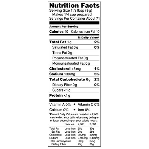 Trio Chicken Gravy Mix, Low Sodium, Just Add Water, 22.6-Oz Bag