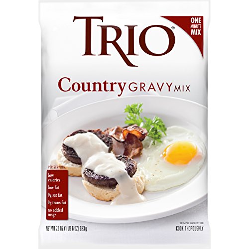Trio Country Gravy Mix, Sausage, Holiday Roasts, Dehydrated, Jus