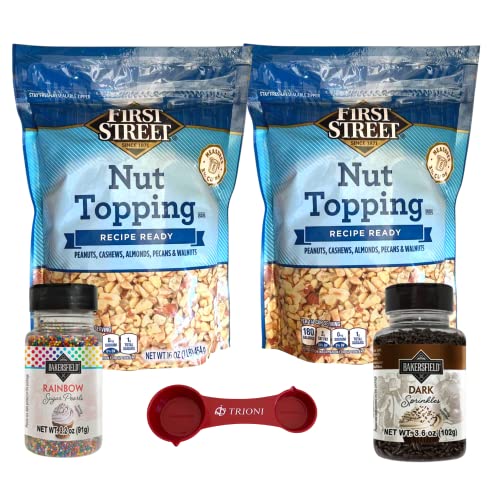 Crunch Coat Ice Cream Toppings First Street Bundle With Two Pack...