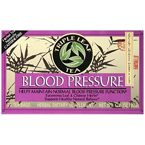 Triple Leaf Tea Blood Pressure Tea Bags, 20 Count