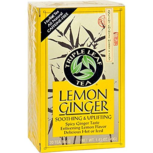 Triple Leaf Tea - Lemon Ginger - 20 Tea Bags