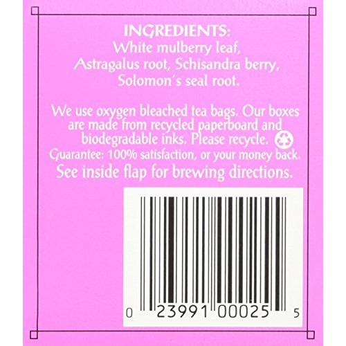 Triple Leaf Tea Bags, Mulberry Leaf, 20 Count