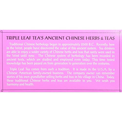Triple Leaf Tea Bags, Mulberry Leaf, 20 Count