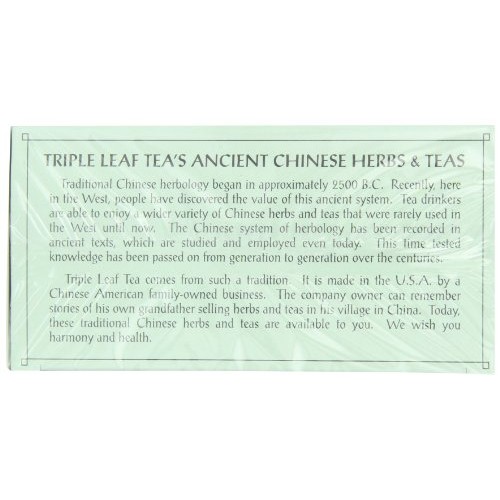 Triple Leaf Tea, White Peony, 20 Tea Bags Pack Of 6