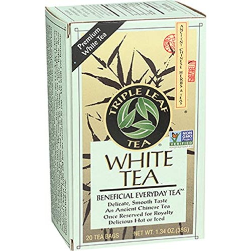 Triple Leaf Tea, White Peony, 20 Tea Bags Pack Of 6