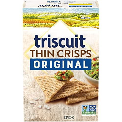 Triscuit Thin Crisps Original Whole Grain Wheat Crackers, 7.1 Oz