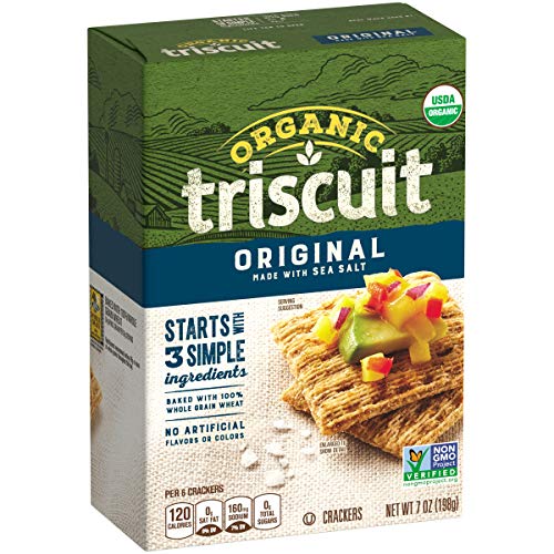 Triscuit Organic Original Crackers Pack Of 6 Non-Gmo