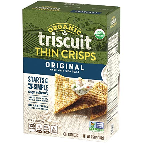 Triscuit Organic Original Crackers Pack Of 6 Non-Gmo
