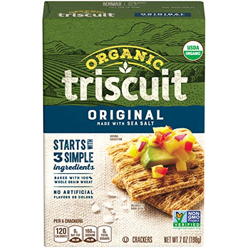 Triscuit Organic Original Crackers Pack Of 6 Non-Gmo