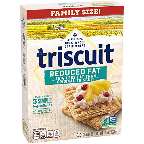 Triscuit Reduced Fat Whole Grain Wheat Crackers, 11.5 Oz