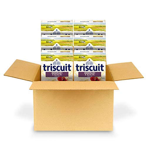 Triscuit Rosemary &Amp; Olive Oil Whole Grain Wheat Crackers, 6 - 8.