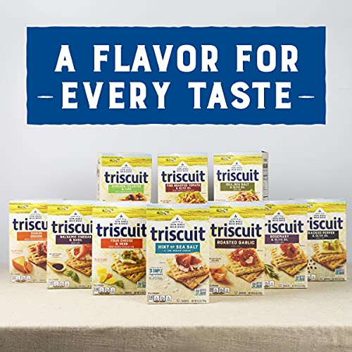 Triscuit Thin Crisps Crackers, Parmesan Garlic Flavor, 1 Box 7.