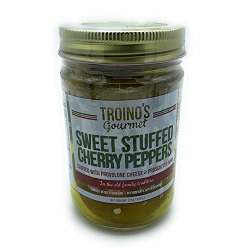 Troinos Stuffed Cherry Peppers Sweet