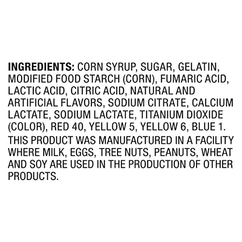 Trolli Sour Brite Crawlers Candy, Fruit Punch Flavored Sour Gumm...