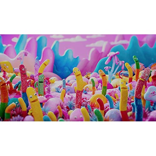 Trolli Sour Brite Crawlers Gummy Worms, Theater Box, 3.5 Ounce,