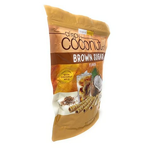 Crispy Coconut Rolls With Brown Sugar Plus Roasted Sesame Seeds ...