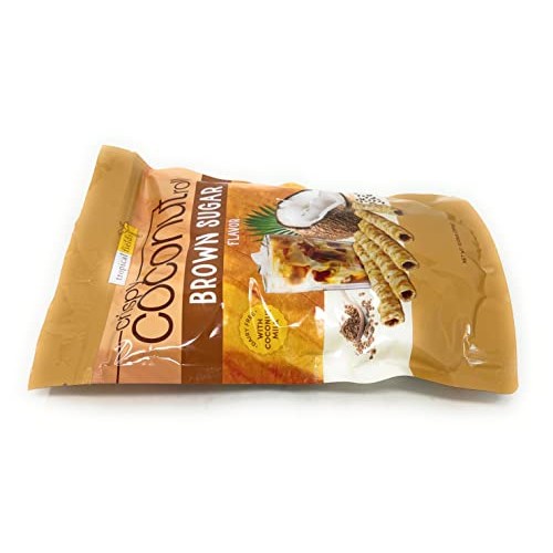 Crispy Coconut Rolls With Brown Sugar Plus Roasted Sesame Seeds ...