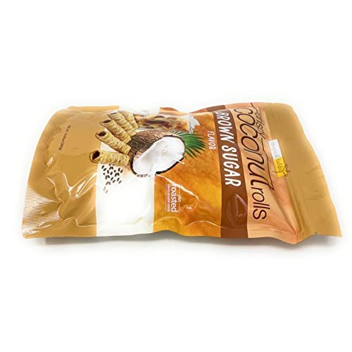 Crispy Coconut Rolls With Brown Sugar Plus Roasted Sesame Seeds ...