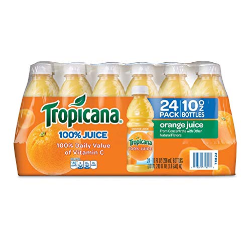 Tropicana 100% Orange Juice 10 Oz., 24 Pk. M