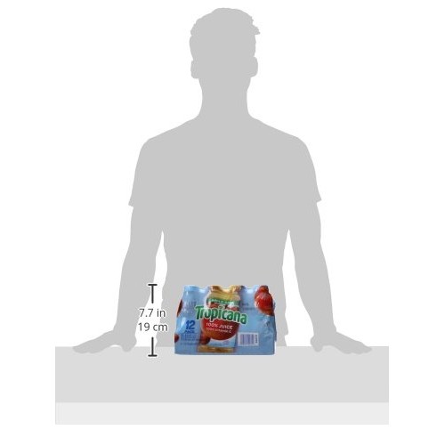 Tropicana 100 Percent Apple Juice, 12 Count