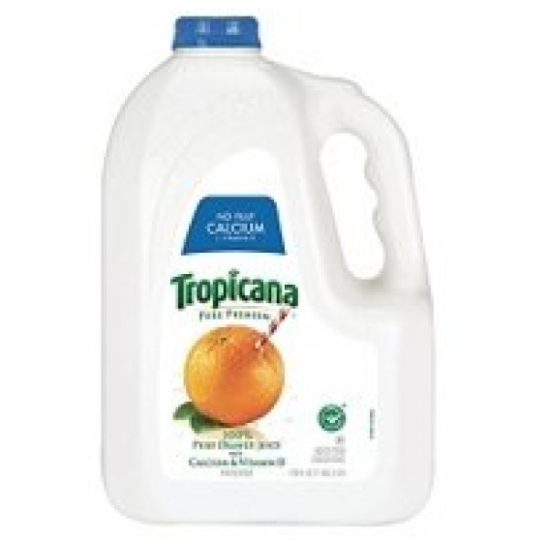 Tropicana Pure Premium Orange Juice - 128 Oz. Jug