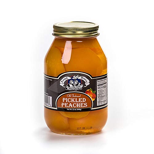 Amish Wedding All-Natural Old Fashioned Pickled Peach Halves 32