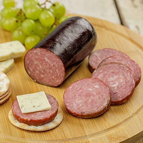 Troyer Summer Sausage, Naturally Smoked, 12 Ounce