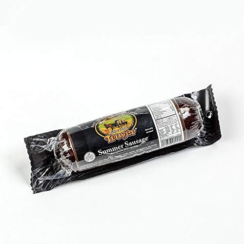 Troyer Summer Sausage, Naturally Smoked, 12 Ounce
