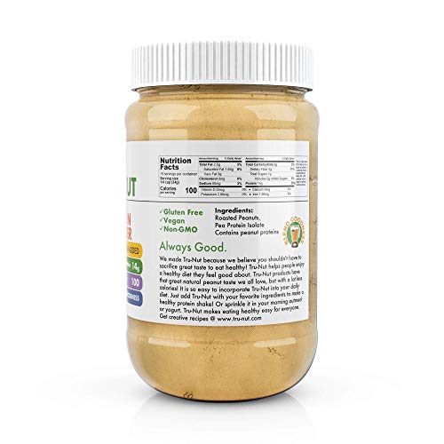 Tru-Nut Peanut Protein Powder : Keto, Vegan, Gluten-Free Origin