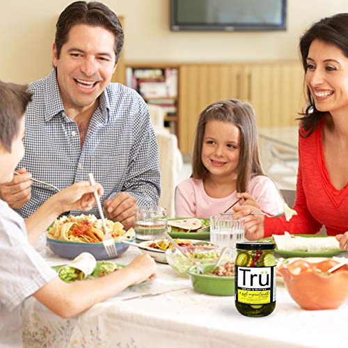Bread And Butter By Tru Pickles. 16 Oz Gourmet, Made With The Pe