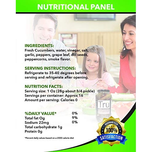 Smoked Black Pepper By Tru Pickles. 32 Oz Gourmet, Made With The