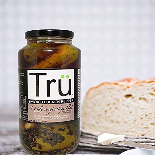 Smoked Black Pepper By Tru Pickles. 32 Oz Gourmet, Made With The