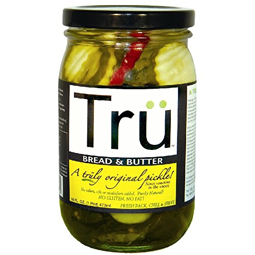 Tru Pickles 6 Piece Bread And Butter Pickles, 16 Ounce Tru Pickles 6 Piece Bread And Butter Pickles, 16 Ounce