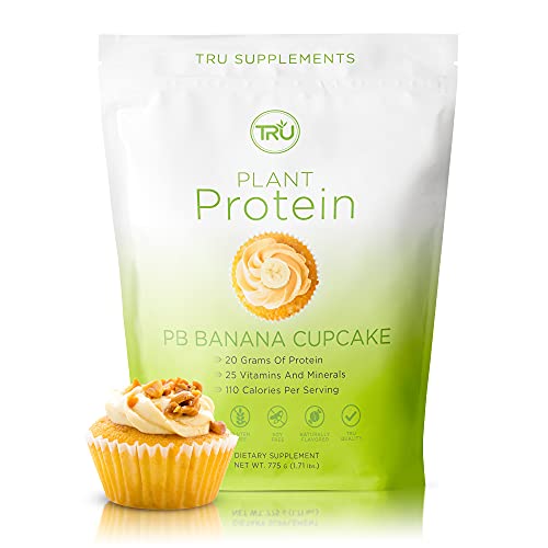Tru Plant Based Protein Powder, Natural Flavor, Vegan &Amp; Keto Fri