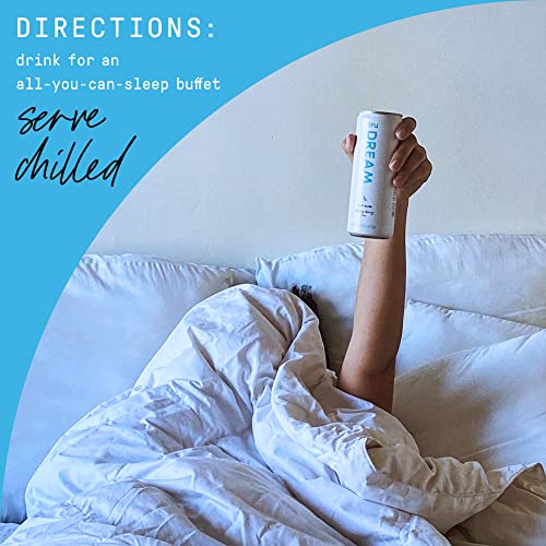 Tru Dream Sparkling Water, Calm Blend Drinks with Liquid Melaton...