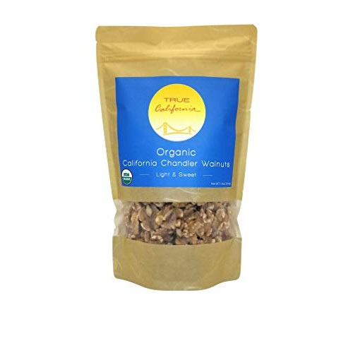 True California Organic Us #1 Grade Shelled Raw California Walnu