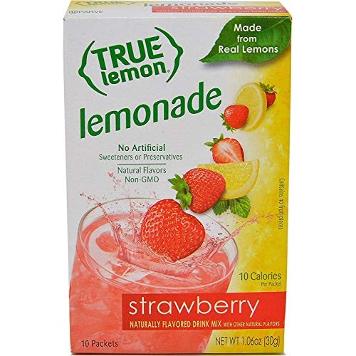 True Citrus Strawberry Lemonade Pack Of 4 10Ct Each Box