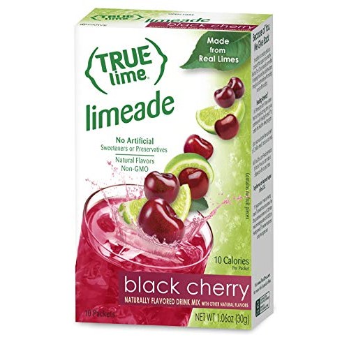 True Lime Limeade Stick Pack, Black Cherry, 10 Count