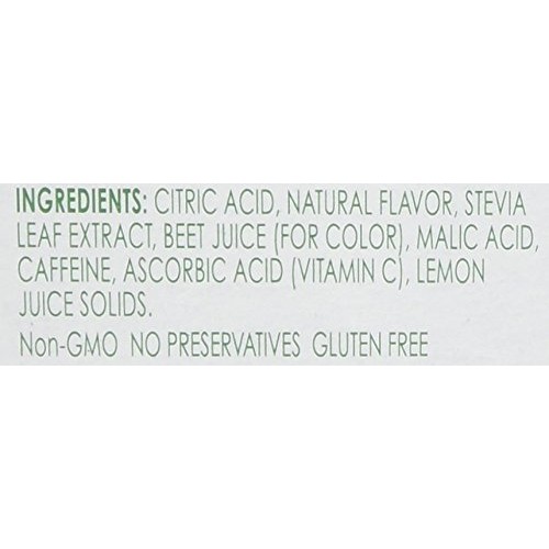 True Lemon Energy Drinks Wild Cherry Cranberry 4 Boxes, 24Ct I