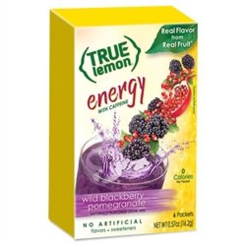 True Lemon Energy Drinks Wild Cherry Cranberry &Amp; Wild Blackber