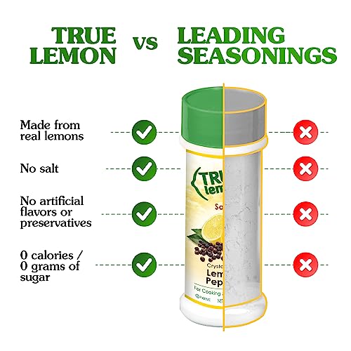 True Lemon Lemon Pepper Spice Blend, 2.12 oz