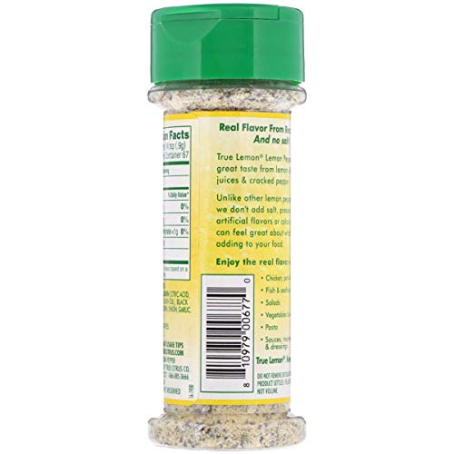 True Lemon Pepper Seasoning 2 pack Natural Ingredients, No Sal...