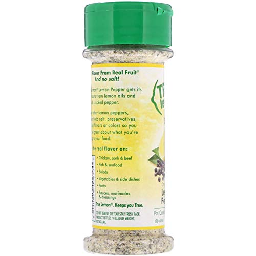 True Lemon Pepper Seasoning 2 pack Natural Ingredients, No Sal...