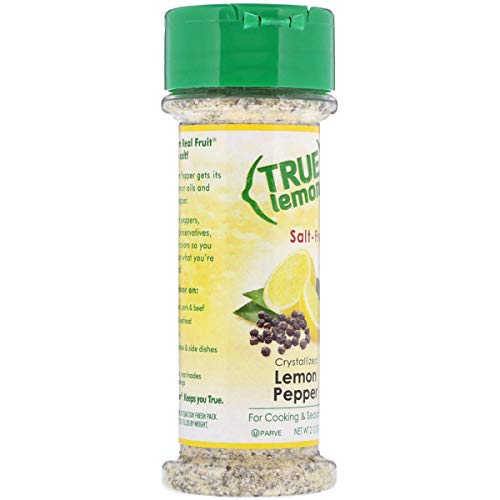 True Lemon Pepper Seasoning 2 pack Natural Ingredients, No Sal...