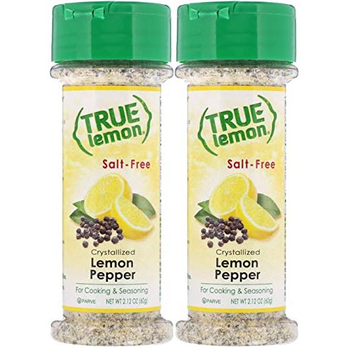True Lemon Pepper Seasoning 2 pack Natural Ingredients, No Sal...