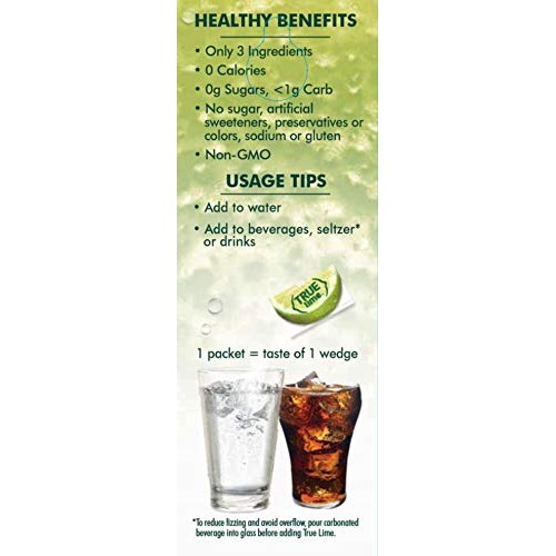 True Lime Bulk Dispenser Pack, 100 Count 2.82Oz True Lime Bulk Dispenser Pack, 100 Count 2.82Oz