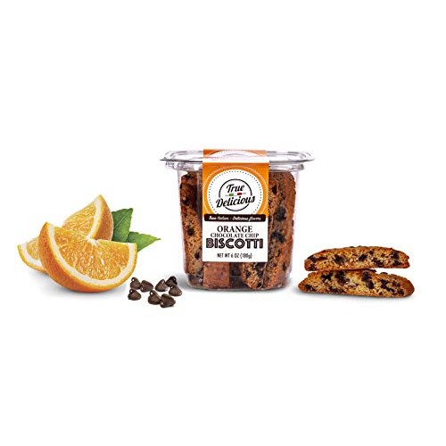 True Delicious BISCOTTI, 4 Boxes of Different Flavors Whole Alm...