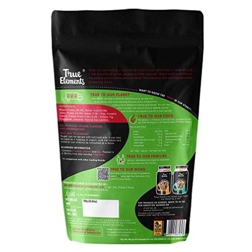 True Elements Muesli No Added Sugar 700g - Sugar Free | Breakfas...